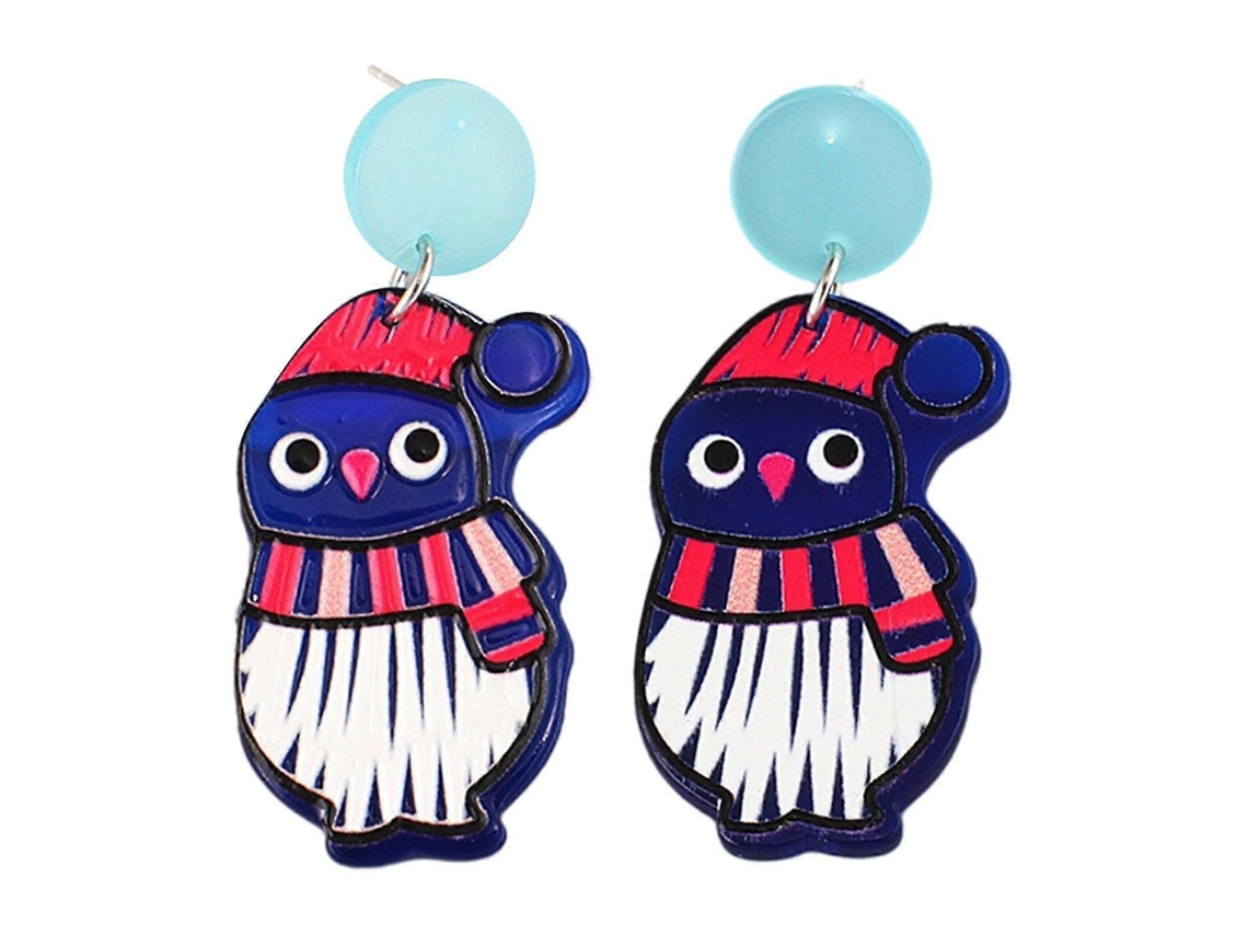 Brincos De Stud De Natal, Boneco De Neve, Decoração, Festas E Aniversários