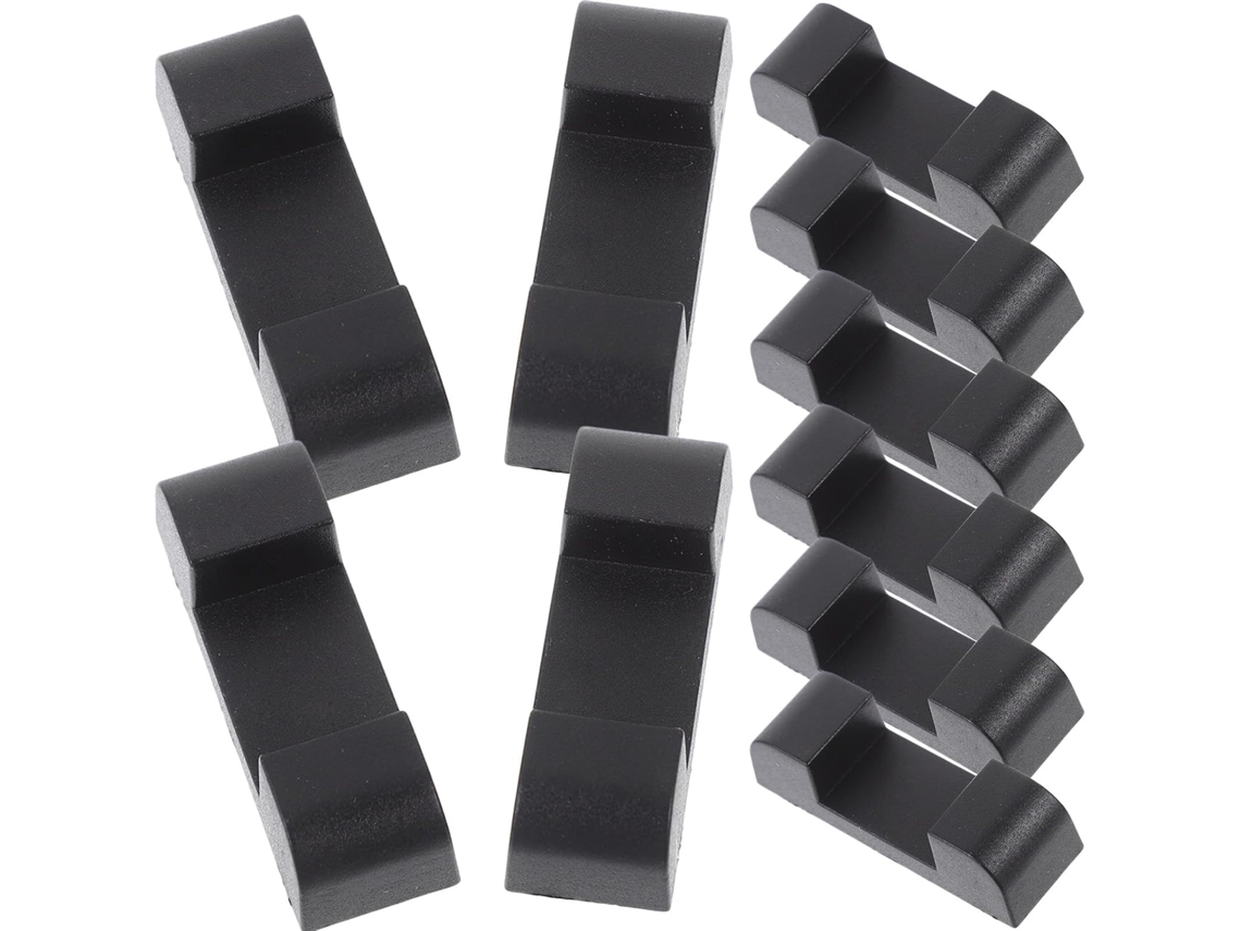 Bases Artibetter Pretas Transparentes Em Pe Para Caixas De Joias, Suporte Flutuante Durável Para Exibição, Conjunto De 2 Peças