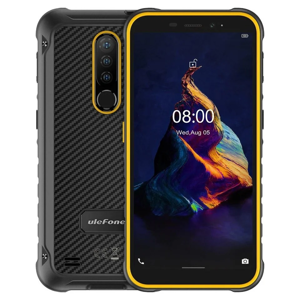 Smartphone ULEFONE Armor X8 (5.7'' - 4 GB - 64 GB - Laranja)