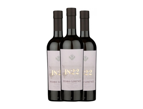 Vinho doce ARGÜESO 1822 Pedro Ximénez Jerez-Xérès-Sherry Garrafa Medium (0.5 L - 3 Unidades)