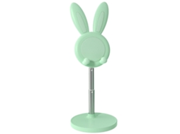 Aetheria suporte de Telefone para Mesa Rabbit Ears Bonito Durável Ajustável Compatível com Celular Tablet Ipad