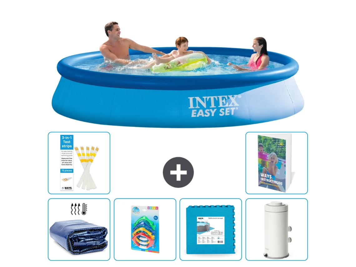 Piscina Easy Set Redonda 366x76 Cm 5 peças S55 INTEX