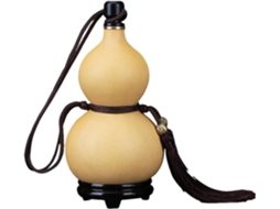 Garrafa De Água Natural Em Estilo Medieval Com Cordão De Borla