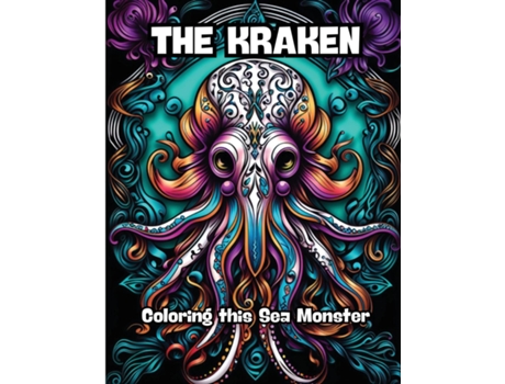 Livro The Kraken Coloring this Sea Monster de CONTENIDOS CREATIVOS (Inglês)