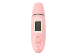 Analisador De Hidratação E Oleosidade Da Pele Com Display Lcd, Sensor Preciso, Memória E Alerta, Rosa