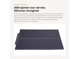 Escolha Sólida - Máscara De Silicone Para Secar - Resistente Ao Calor - Antideslizante - Quadrado - 39 X 25 Cm - Fácil De Armazenar - Máscara Seca