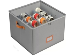 Organizador De Sapatos | Cesto Portátil Empilhável Com Divisória Para Brinquedos, Organizador De Sap Gokoco