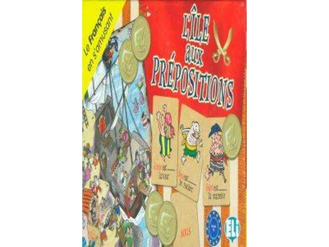Livro L´Ile Aux Prepositions (Francês)
