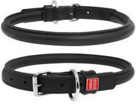 Coleira para Cães  Glamour (Preto - 25-33 x 8 cm - Couro)