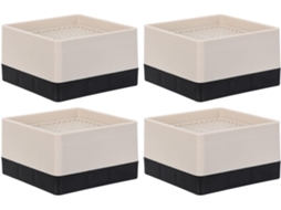 Pacote Com 12 Deslizadores De Móveis Reforçados Para Pisos Madeira E Carpetes, 15x 75mm, Deslizadores Automovíveis De