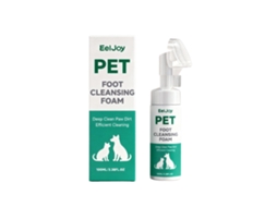 Creme Limpeza Pé Cachorro Eeljoy Sem Enxágue