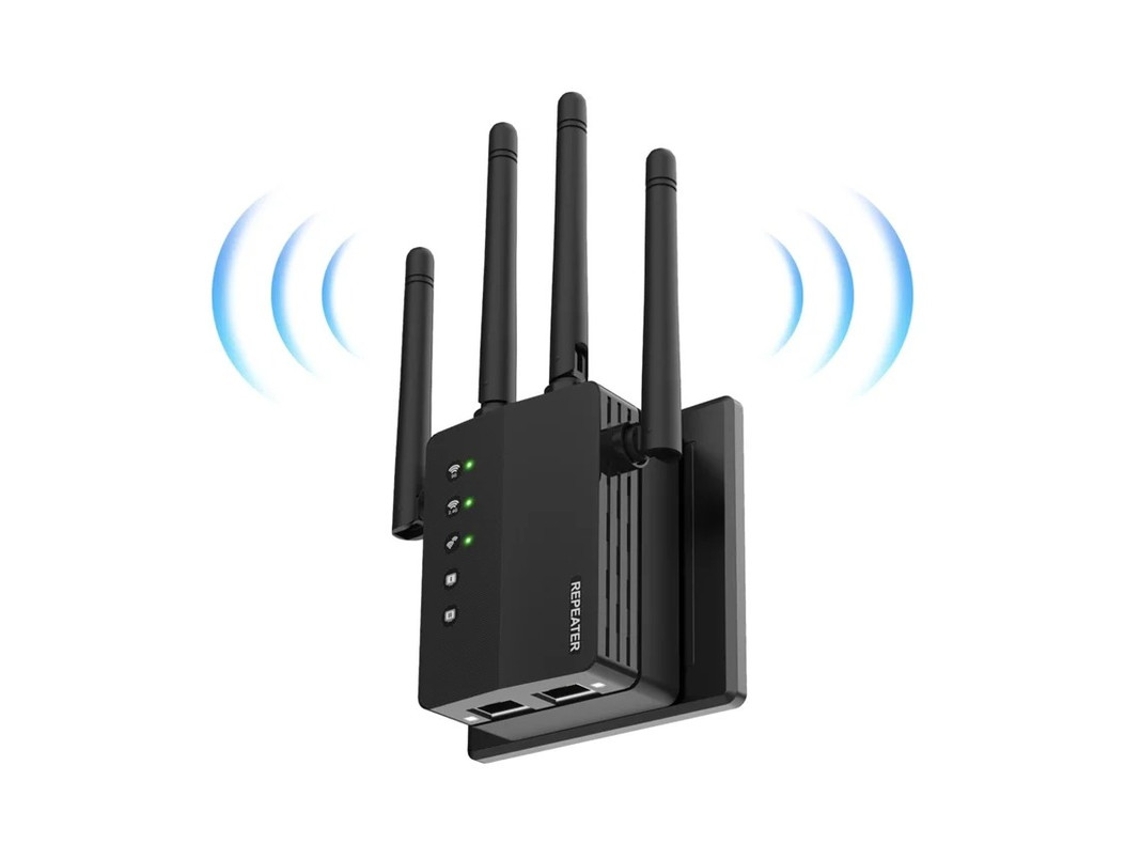 Amplificador De Sinal Extensor Wifi Com Banda Dupla 5 Ghz / 2,4 Ghz, Amplificador Wifi De Até 12.880 M². Pés E 105 Dispositivos, Amplificado Yizhood