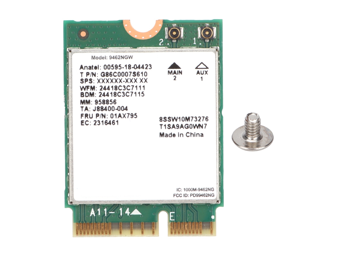 Placa Wifi LAXISCREED Dualband M.2