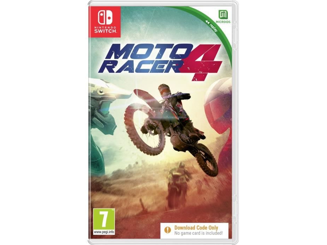 Jogo Nintendo Switch Moto Racer 4 (Código de Descarga na Caixa)