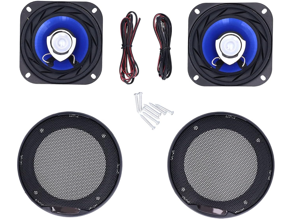 Alto Falante Coaxial Universal Para Carro, 1par De Tweeters 5, 5 Polegadas E 12v De Alcance Total Para Áudio Estéreo