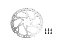 2026 disco de Freno de 160mm de Acero Inoxidable Sus410 Con 6 Tornillos para Ciclismo Y Patinete Eléctrico