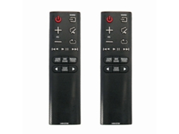 2 Controles Remotos Ah59-02733b Para Soundbar Samsung Hwk360 Hwk450 Hwk550 Hwj4000