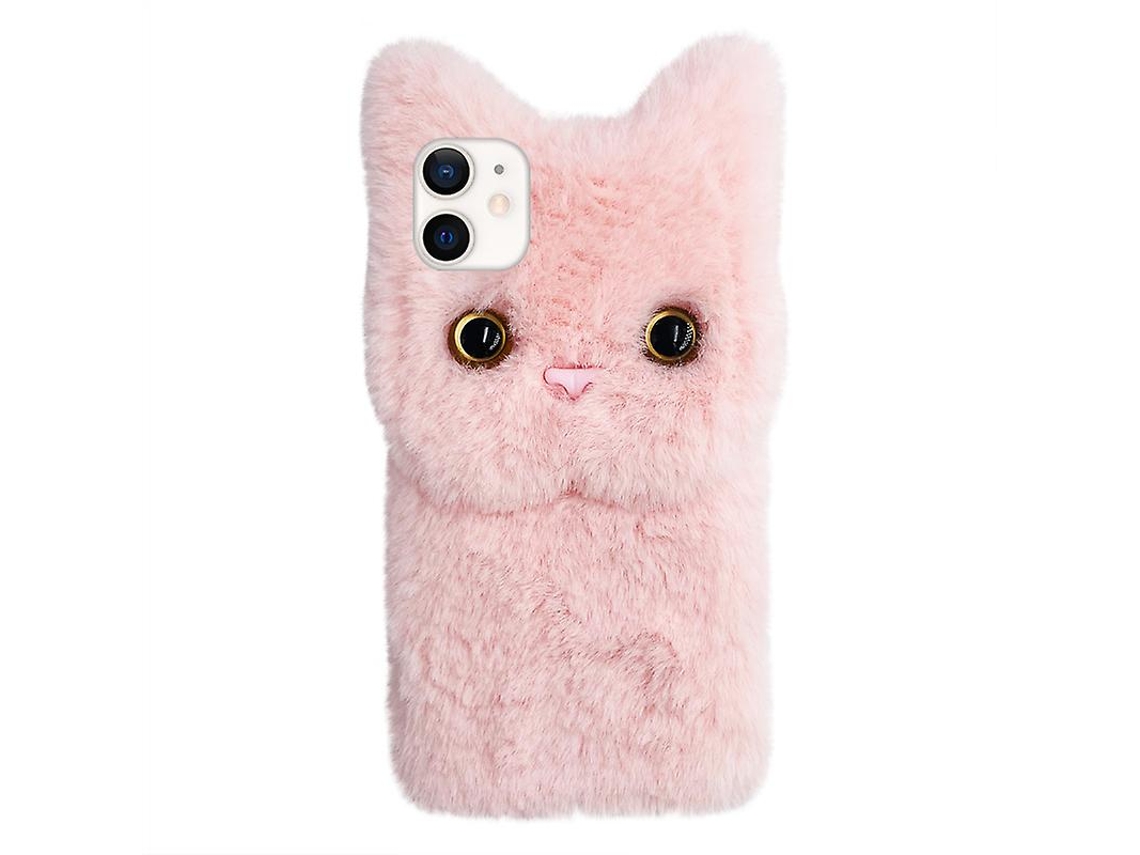 1pcs Capa De Telefone De Pelúcia Para Iphone 11