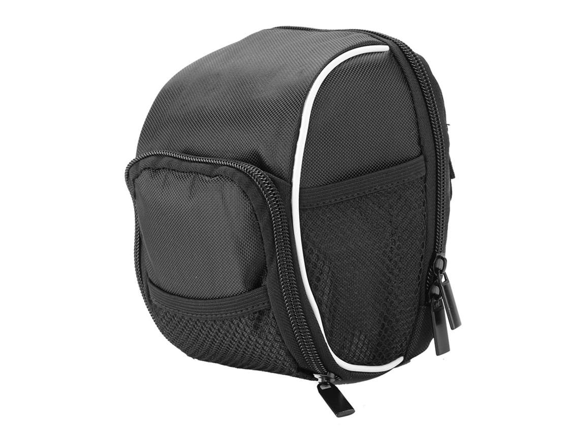 Bolsa Dianteira Impermeável para Quadro de Bicicleta PRETO