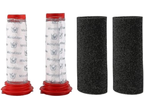 Filtro de vara principal lavável + inserção de espuma para aspirador de pó sem fio Bosch Athlet (2 peças