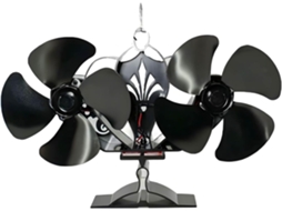Ventilador De Fogão Com Eficiência Energética, Com Pás Duplas De 4 Furos E Alta Condutividade Térmica.