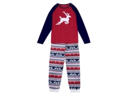 Pijama Natalino Laxiscreed Lungewear Para Homens Xl Com Blusa De Manga Longa E Conforto