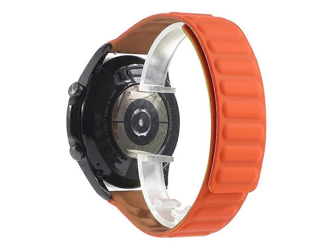 Pulseira De Silicone Magnética Para Huawei Watch 3 / 3 Pro (azul Cabo)