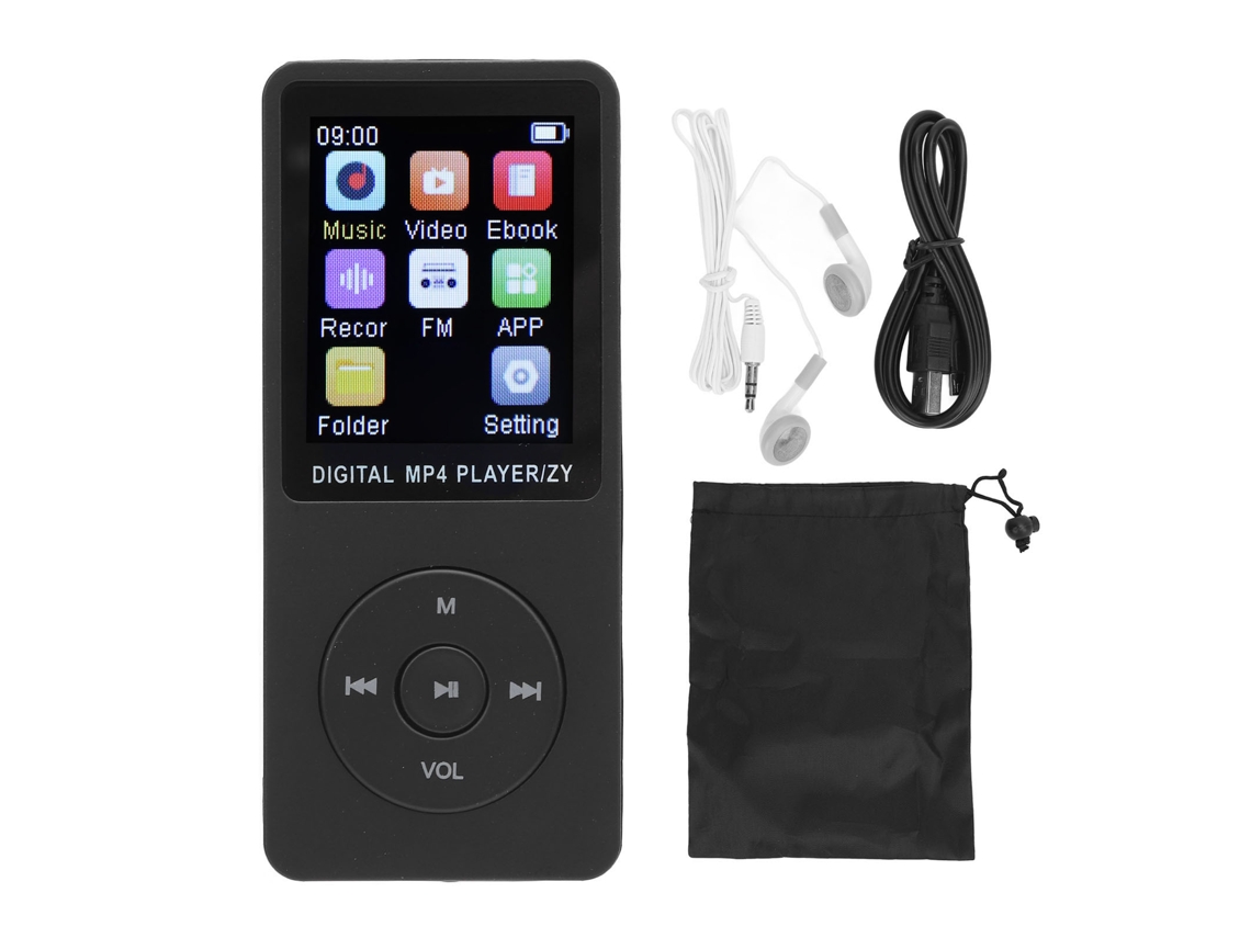 Reprodutor MP3 EOOCOO esportivo, com tela de 1,8 polegadas, Bluetooth