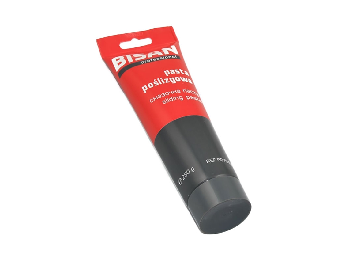 Pasta Deslizante Branca para Montagem de Tubos para Maior Vida Útil de Vedantes de Borracha, Tubo de 250g