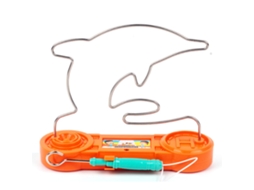 Ats juego de Laberinto Eléctrico Juguete Buzz Tablero de Laberinto de Habilidad Juego Familiar para Niños Y Adultos