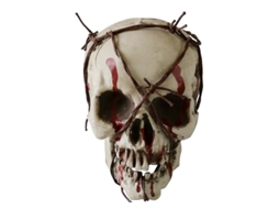 1Pcs Cabeça de Caveira para Decoração de Halloween ALLINLESS