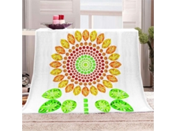 Manta de Microfibra Fansu Flanela Macia e Fofa 3d para Cama Sofá Ou Se Manter Aquecido no Inverno 150x130cm, M