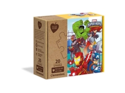 Clementoni Puzzle 2X20 Peças Marvel Super-Heróis