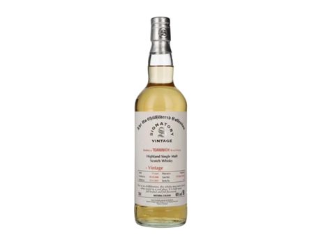 Whisky Single Malt SIGNATORY VINTAGE The Unchilfiltered Collection at Teaninich 13 Anos (0.7 L - 1 Unidade)