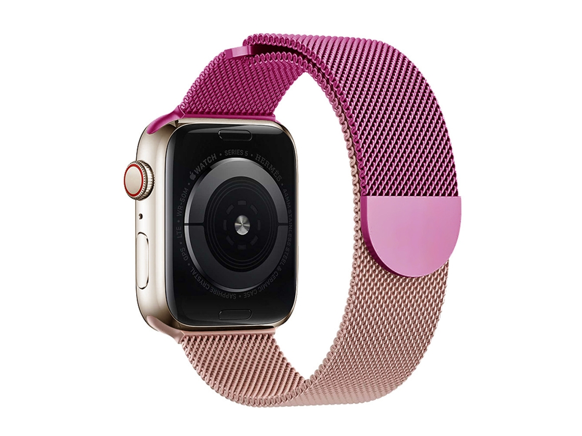 Pulseira De Substituição Panoona Para Apple Watch 44mm/45mm/46mm/49mm/42mm (séries 3, 2 E 1) Rosa Roxo