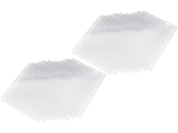 Supvox Pochettes D'album Photo Transparentes 9 Compartiments A4 - Recharges Pour Classeur 3 Anneaux - Lot De