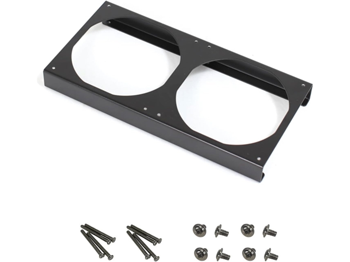 Suporte De Metal Para Ventoinha Pc, 12 Cm, Fluxo Ar Otimizado