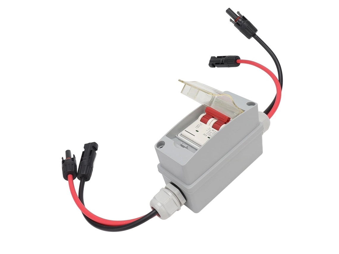 Disjuntor Mcb 2p Dc 500v 32a De Alta Qualidade Com Caixa De Distribuição