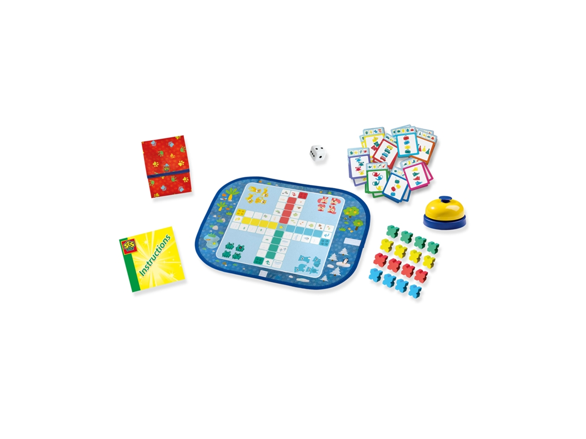 Jogo Infantil SES Jogos de Viagem Wrap & Go Outdoor 02236 (Idade Mínima  Recomendada: 4 Anos) 