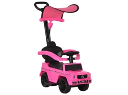 Carro De Passeio, Construção Metálica Durável, Design Seguro E Estável, Rosa