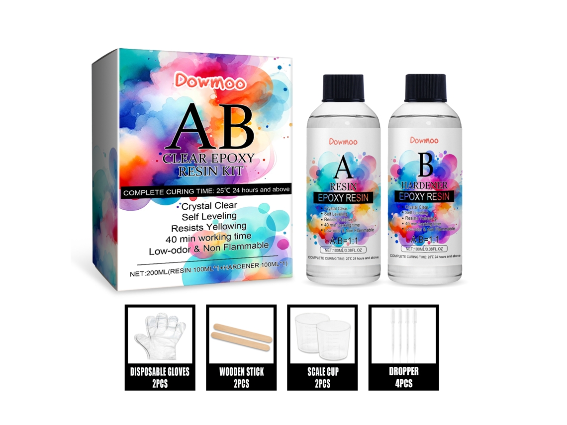 Kit Diy Arte Resina Epóxi Worten