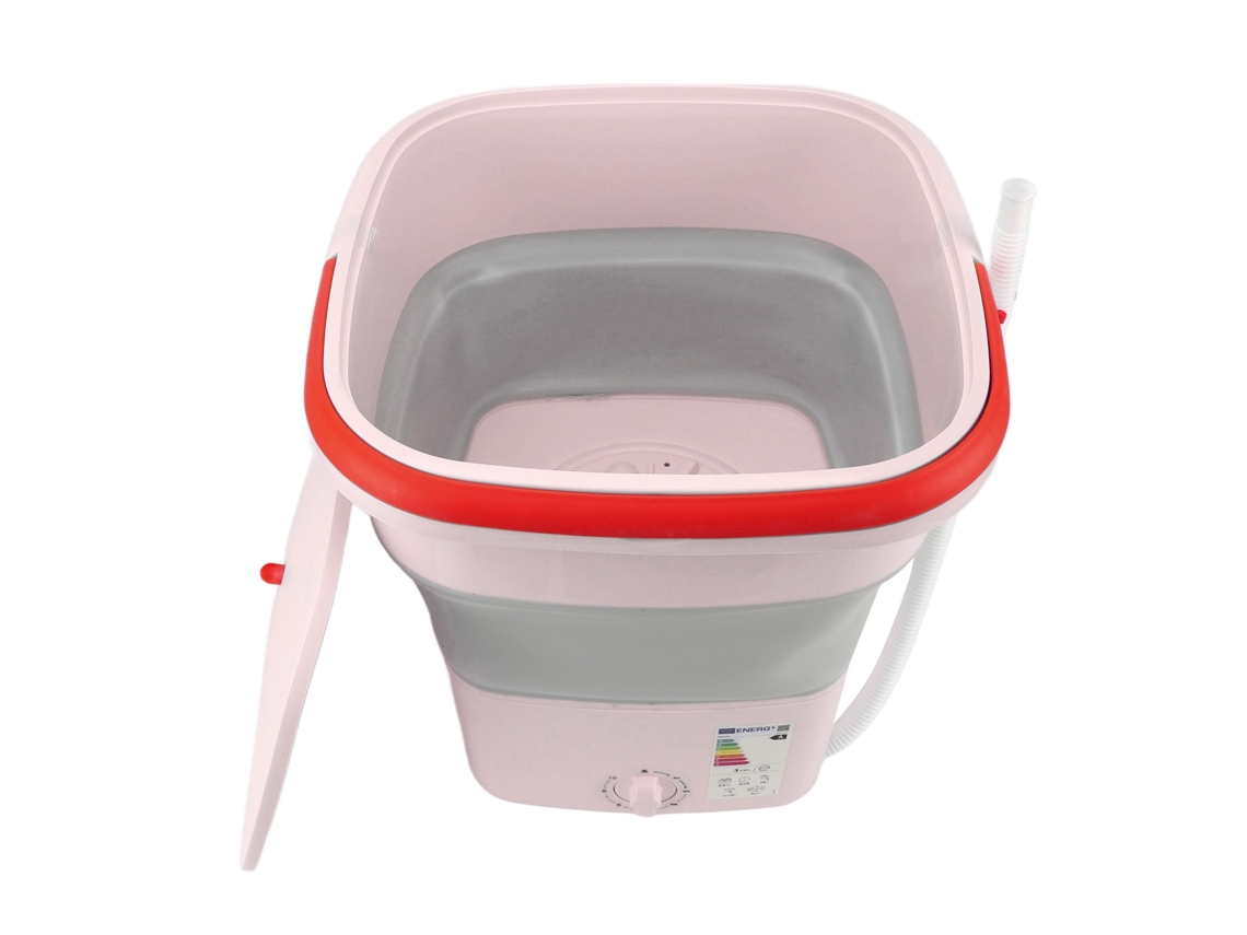 Laxiscreed Lavadora De Roupa Pequena E Automática, 16l, Plegável Com Luz Azul Para Conforto E Praticidade