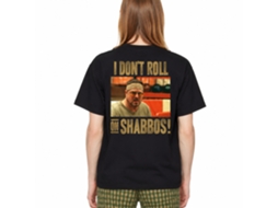 Rockinstone The Big Lebowski Shabbos Black Adult T-shirt Size:l