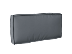 Conjunto 1 Almofada Vidaxl Antracite Oxford (80 X 40 X 12 Cm)