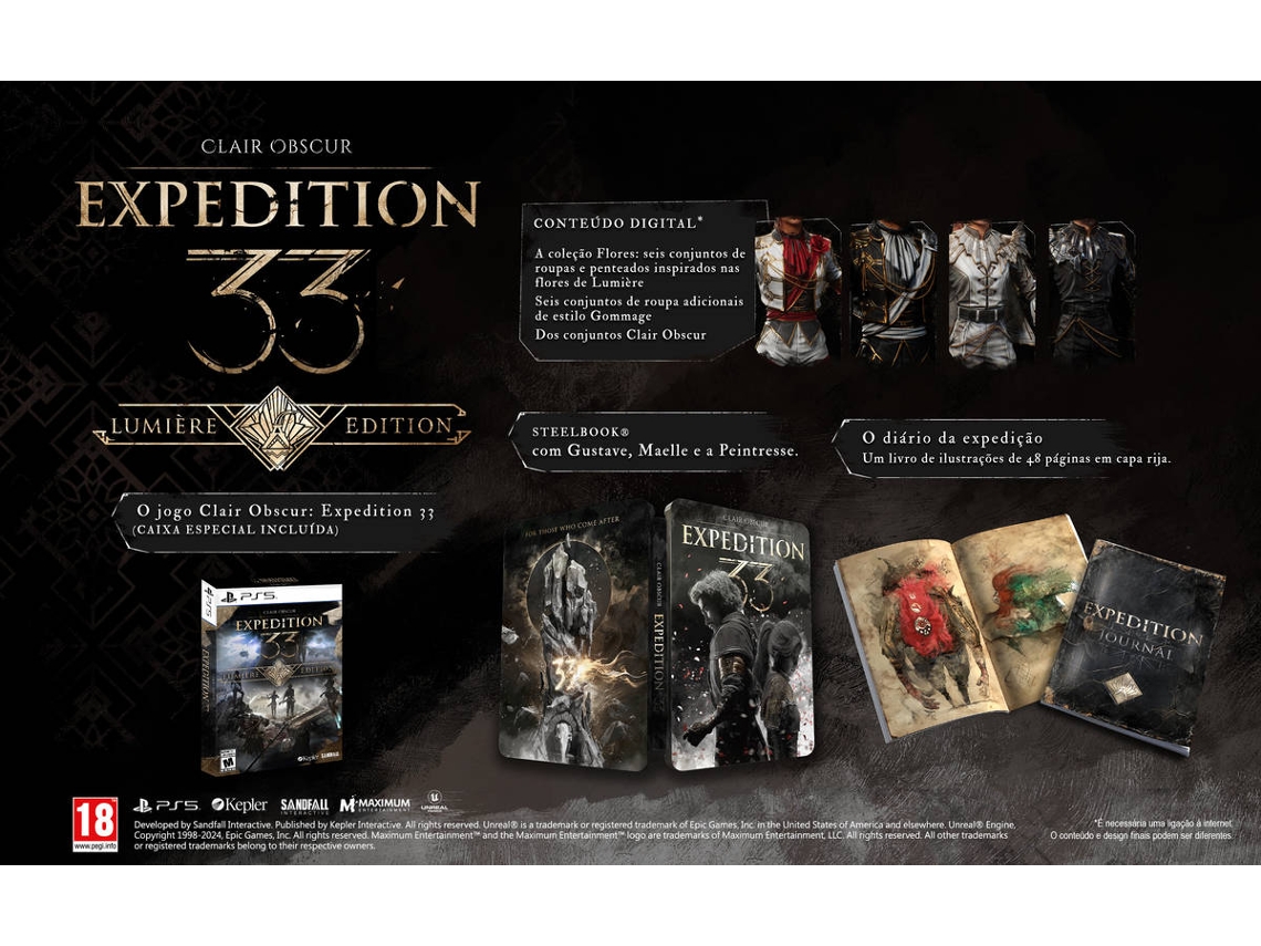 Jogo PS5 Clair Obscur: Expedition 33 Ed Lumiere