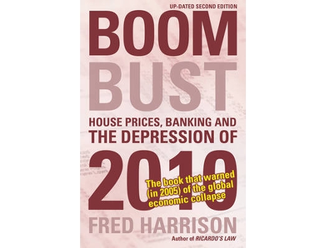 Livro boom bust de fred harrison (inglês)