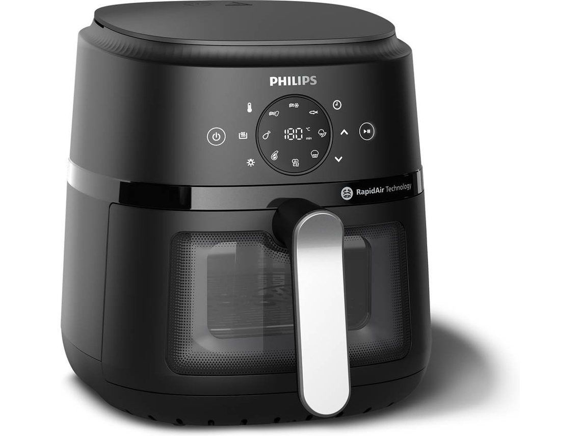 Fritadeira sem Óleo PHILIPS NA221/00 (4.2 L - Preto)