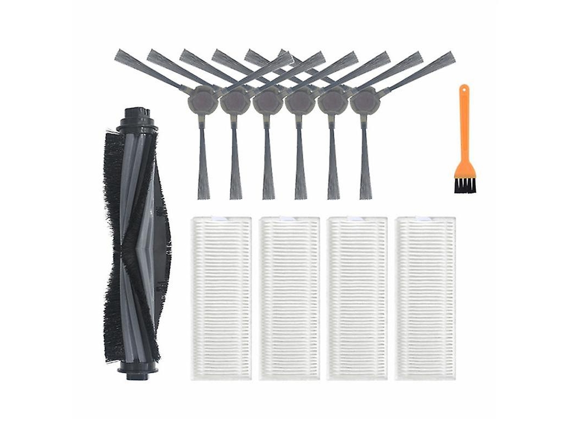 Acessórios de Aspirador 12 Pçs Lavável Escova Lateral Principal Filtro Hepa Para Deebot N9 N9+ de Pó de Substituição