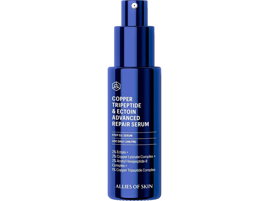 Sérum Facial Copper Tripeptide Ectoin Advanced Repair - Alliesofskin.