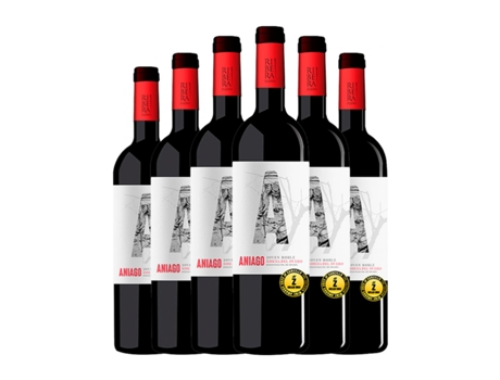 Vinho DIEZ SIGLOS Aniago Tempranillo Ribera del Duero Carvalho (0.75 L - 6 Unidades)